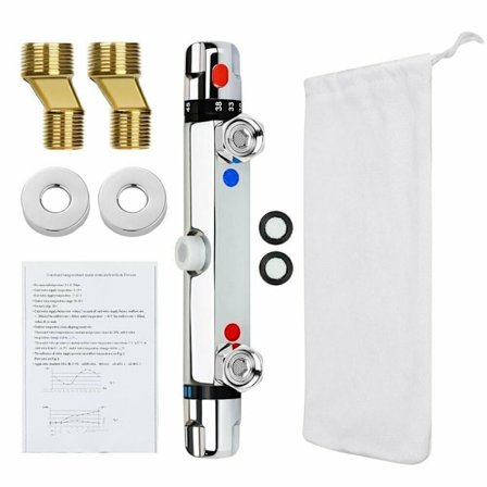 Udsat Bar Bruser Blandingsbatteri Badeværelse Vandhane Ventilhane