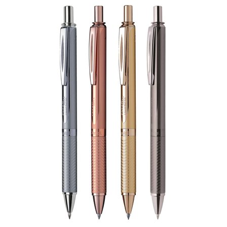 PENTEL Gelpenna EnerGel Sterling 0,7 silver - Lyreco - Kontorsmaterial - Pennor - Gelpennor