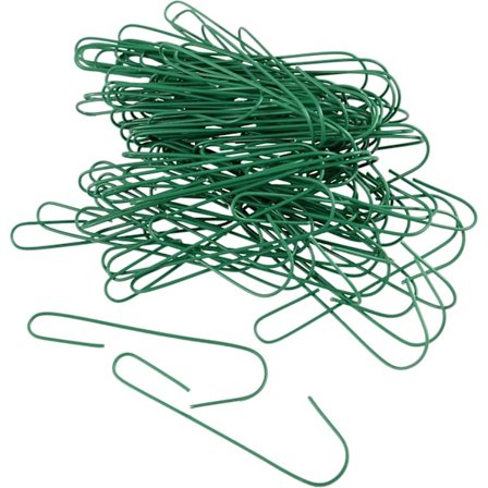 150 stk. Grønne Assorterte Størrelser Plast Kulekroker Juletrepynt (50MM)