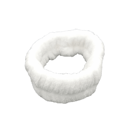 Complement Mjukt Makeup Band Hårband Dam Vit