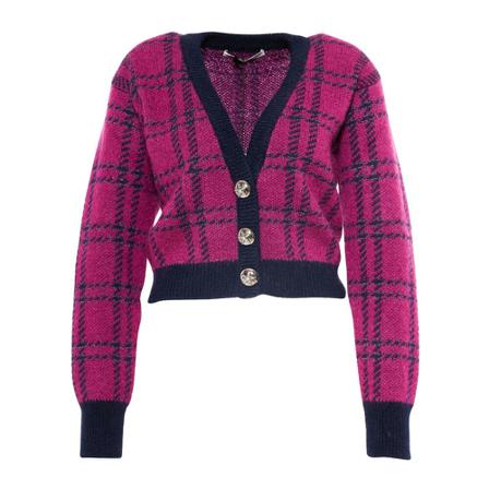 Alessandra Rich Cardigan Pink, Dame Cardigans