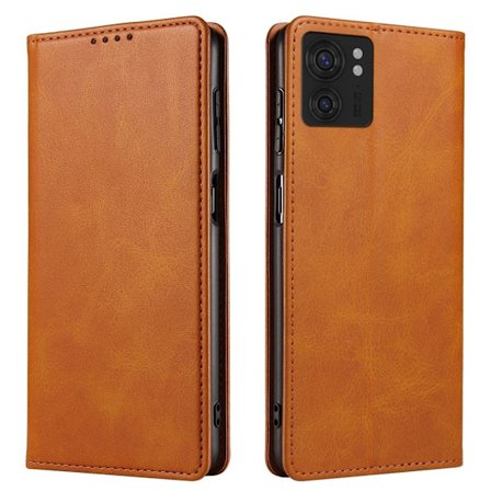 Premium Motorola Edge 40 cover - Light brown