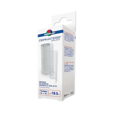 Master Aid Dermatess Benda Di Garza Idrofila Orlata cm 10x5m