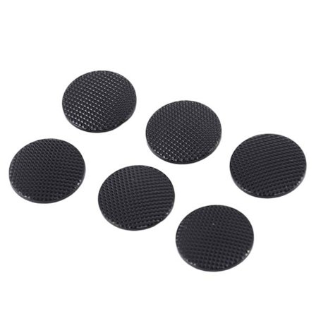 6 stk Analog Joystick Stick Udskiftning Cap Cover knap til Psp 1000 Sort