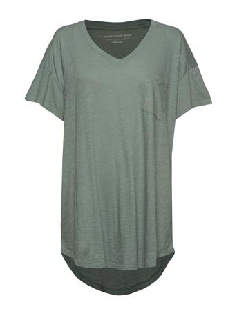 Dreamy T-Shirt T-shirt Top Grøn Moshi Moshi Mind