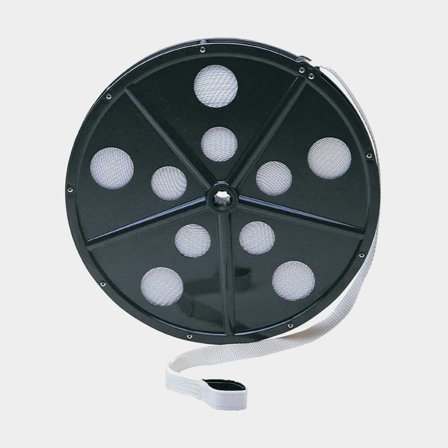 Ankerbåndsrulle Ankarolina, inkl. bånd (56 meter x 25 mm), monteringssæt & håndtag