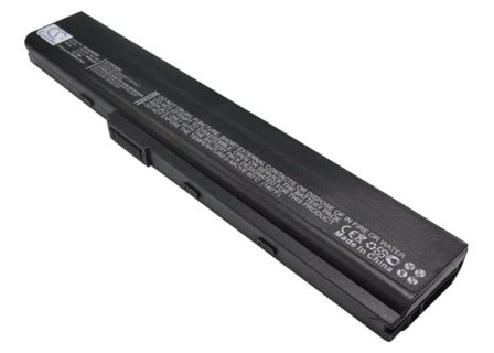 Batteri til bærbar PC for Asus N82, N82E, N82EI og andre.