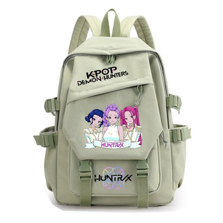 Kpop Witch Hunt tryckt ryggsäck för grundskole- och gymnasieelever, fritidsryggsäck med stor kapacitet
