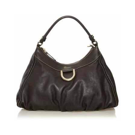 Gucci Vintage, Pre-owned Shoulder Bag Bruin, Dames, Maat:ONE Size