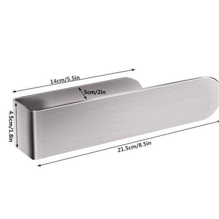 Køkkenvask Svamp Holder, Svamp Holder, Selvklæbende Svamp Holder, Køkkenvask Organizer Opbevaring, Opvaskeklud Holder, Stål Svamp Holder