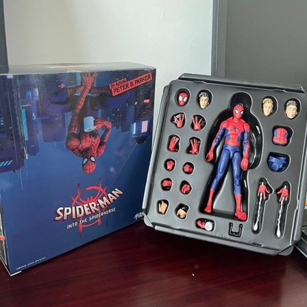 Spiderman Into the Spider-Verse Action SV Peter B. Parker Sentinel Miles Spider Man Actionfigurer Model Legetøj Leddelte Bevægelige Dukker