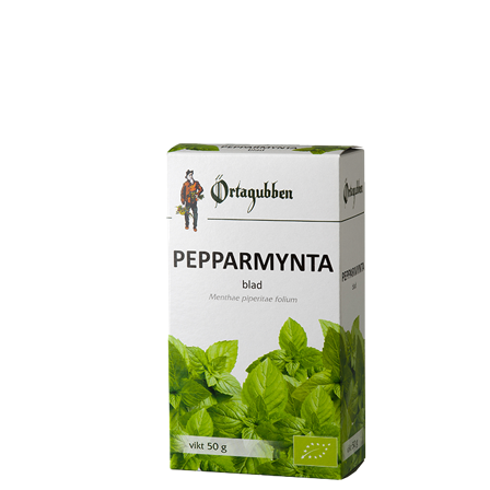 Örtagubben Pepparmynta Blad 50 g