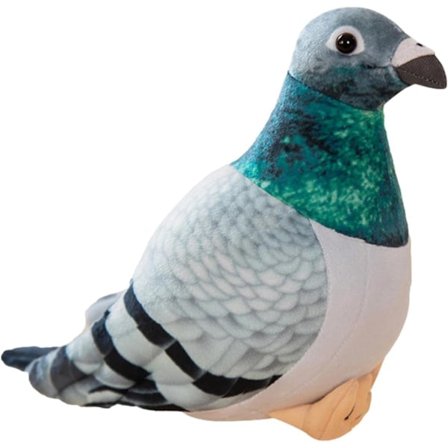 Duva Presenter, Täytetty Kyyhkylelu, Täytetty Kyyhky, Täytetty Kyyhkylelu, Kyyhkypehmo Täytetty Lintu Täytetty Lelu Eläin Lintu, 20CM