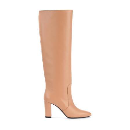 Via Roma 15 Heeled Laarzen , Beige , Dames , Maat: 37 EU Enkellaarsjes