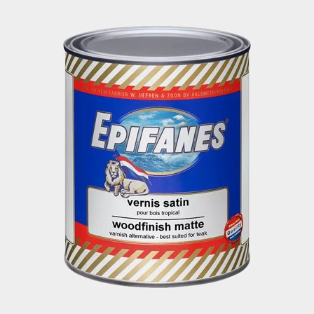 Firnis / Klarlack Epifanes Woodfinish Matte, UV-geschützt, 1 Liter - Boot