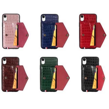Smidigt Skal Med Kortfack - Iphone Xr Grön