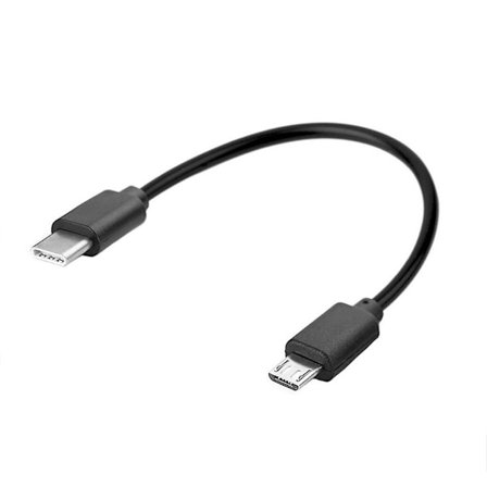 30/100cm Universal Type-C till Micro USB-kabel Längd Användning för Alla Type-C-portar