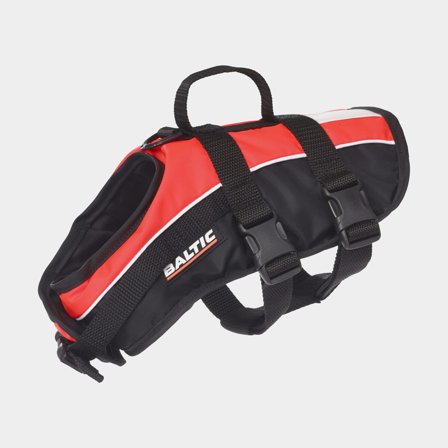 Hundeschwimmweste Baltic Mascot, rozzo/schwarz, X-Large (40+ kg)- Schwimmweste für Hunde - Boot