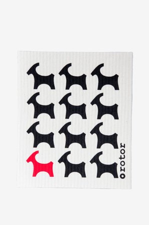 Rotor design - Tiskirätti Bucks 6-pack - Valkoinen - Astianpesu- & siivousvälineet - - Homeroom