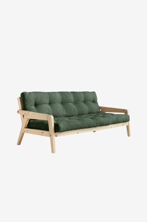 Karup Design - Soffa Grab Natur Bas - Grön - Bäddsoffor - Från Homeroom