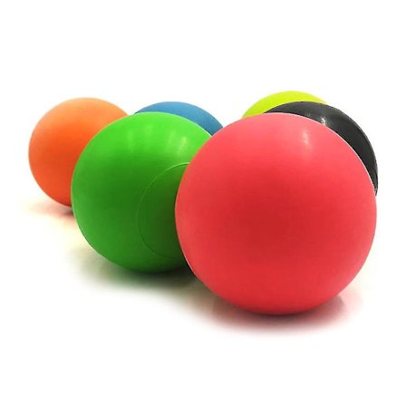Lacrosse Ball Massasjeball Terapi Triggerpunkt Ball Roller For Myofascial--rosa