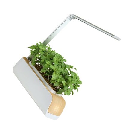 Dyrkningsmaskine Hydroponisk Jord Automatisk Lyscyklus Justerbart Lampesystem