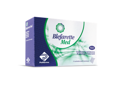 Blefarette Med Salviette Oculari 14 Pezzi per Igiene Occhi