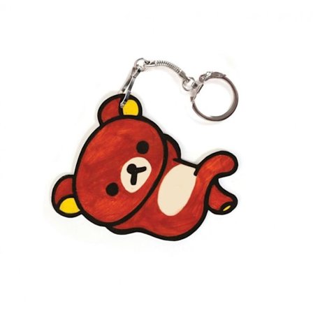 Kit Plastique Dingue - Rilakkuma - Kawaii-avainpidike - 3 kpl - Luova - Hahmot