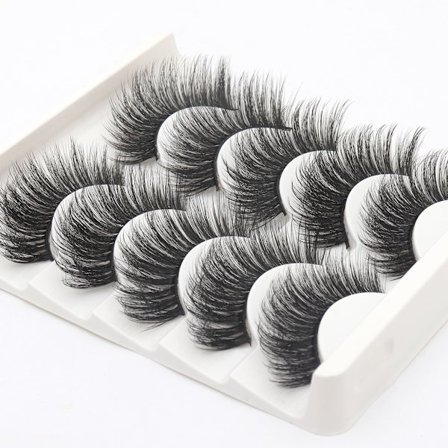 5 paria tekoripsiä - 6D tekominkki - G208