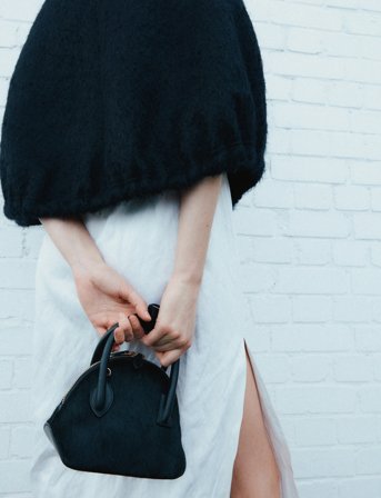 Liffner Mini Dome Bag - Black - ONE SIZE