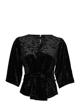 Slemi Top 1/2 Black Soaked In Luxury