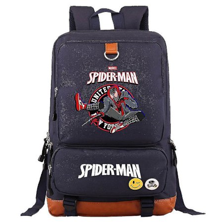 Spiderman Skoletasker - Unisex Børn Piger Drenge Rygsæk Til Teenagere & Voksne - Multifunktionel Laptop Rejsetaske Til Studerende