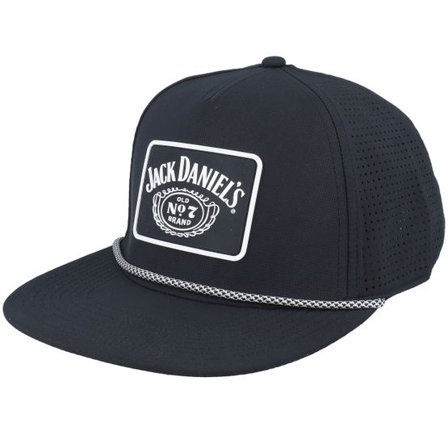 American Needle - Svart snapback Keps - Buxton Pro Jack Daniel ́s Black Snapback @ Hatstore