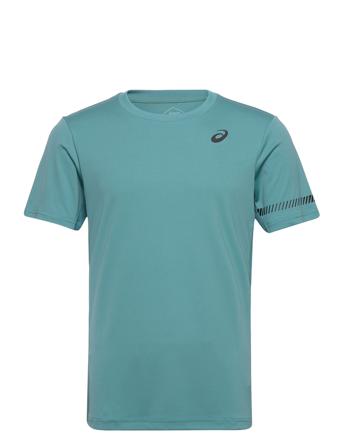 Court M Ss Tee T-shirt Blå Asics