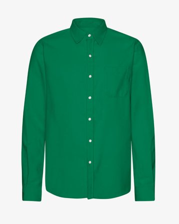 Organic Flannel Shirt - Kelly Green - Male - S