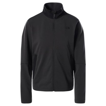 The North Face Women's Wayroute Full Zip Women Mid layer tops Grey M
