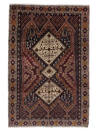 Tappeto Orientale Afshar Shahre Babak 155X235 (Lana, )