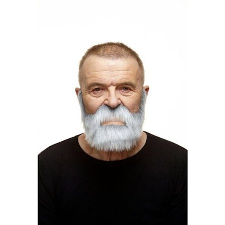 Skæg til udklædning - Viving Costumes - One size - Multifarvet - Plastik - Velegnet til karneval - Manuel