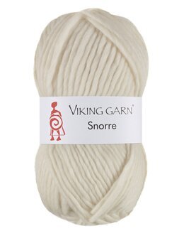 Garn Snorre 100g Natur