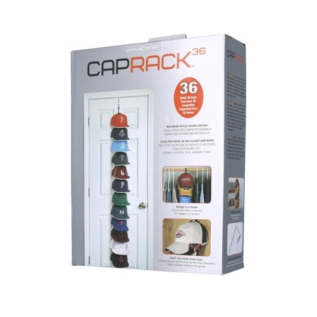 Perfect Curve - Black Akcesoria - Cap Rack 36 Caps System Black @ Hatstore