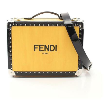 Fendi Vintage Pre-owned Tass , Geel , Heren , Maat: ONE Size Vintage Tassen