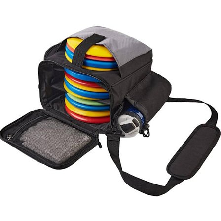 Discgolf-taske til 13+ discs, med holder til vandflaske