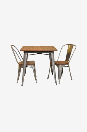 NORDFORM - Matsalsset 75G AboutFrance - Silver - Matgrupper - Från Homeroom