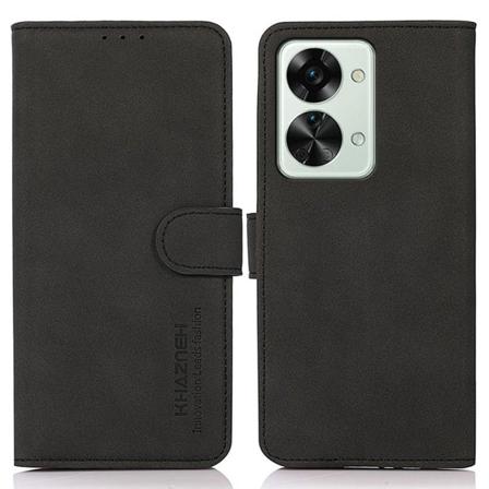 Khazneh Plånboksfodral För Oneplus Nord 2t 5g - Svart Svart
