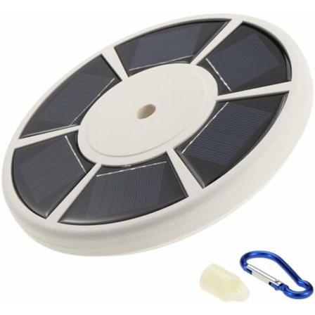 26 LED solcelledrevet flaggstang Flaggstanglys Supersterkt vanntett for de fleste 15-25 fots flaggstenger
