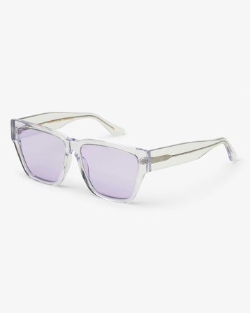 Sunglass 11 - Crystal Clear - Lavender - One Size