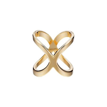 Skjerf Ring Klips Holder Silkeskjerf Brosje Kvinner X Form Pins Kryss Skjerfspenne