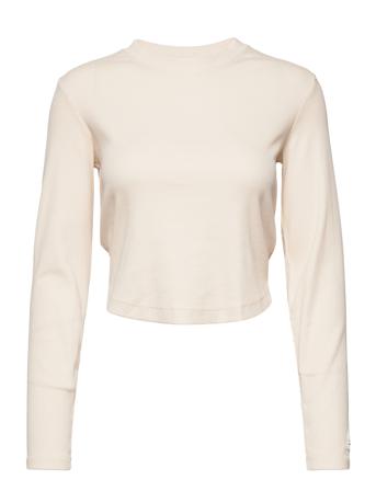 Cl Rbk Nd Rib Ls Top Pulllover Creme Reebok Classics