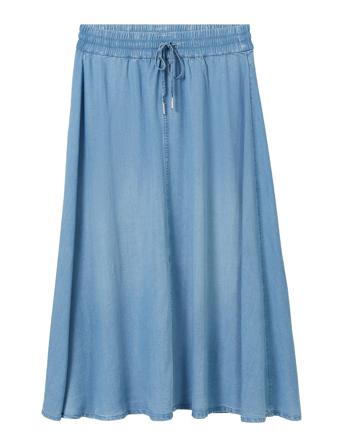 Skirt Denim Look Blue Tom Tailor