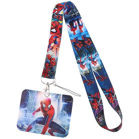 Marvel DC Comics Avengers Superhelte Karakterer Lanyard Arbejde Skole ID-kortholder Halsrem Børn Gave